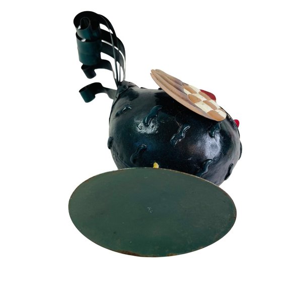 Metal Rooster Chicken Hand Painted 12" x 8.5" - Picture 5 of 8